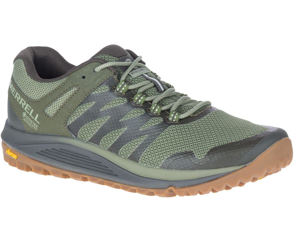 Tenis Homem - Merrell Nova 2 Gore-Tex® - Verde Oliva - DNZ305792
